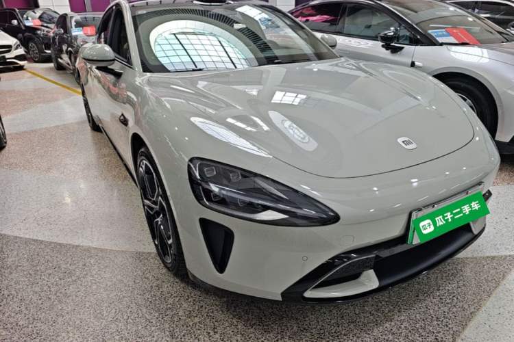 Used Xiaomi Auto SU7 2024 Rear-Drive Ultra-Long Range Advanced Pro-Level Intelligent Driving Version Front Right 45 Deg
