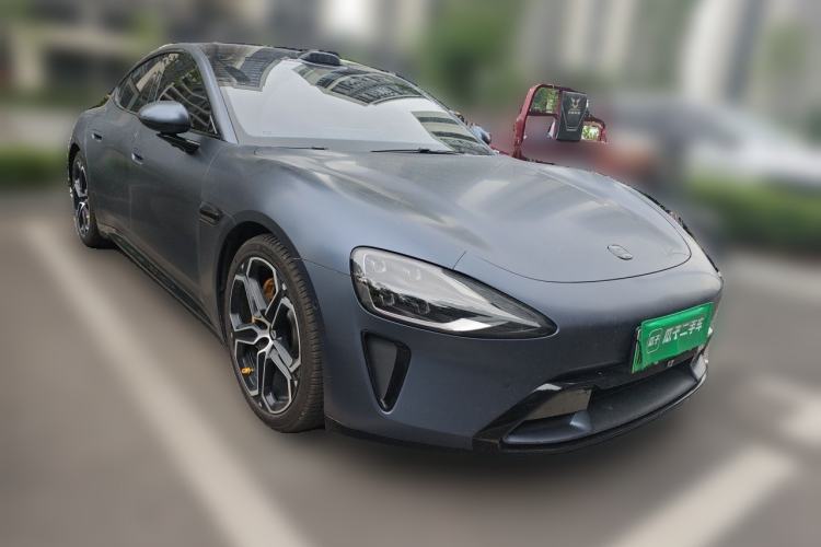 Used Xiaomi Auto SU7 2024 Four-Wheel Drive Ultra-Long Range Advanced Intelligent Driving Max Edition Front Right 45 Deg