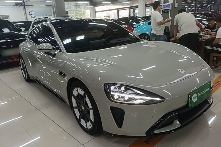 Used Xiaomi Auto SU7 2024 Four-Wheel Drive Ultra-Long Range Advanced Intelligent Driving Max Edition Front Right 45 Deg