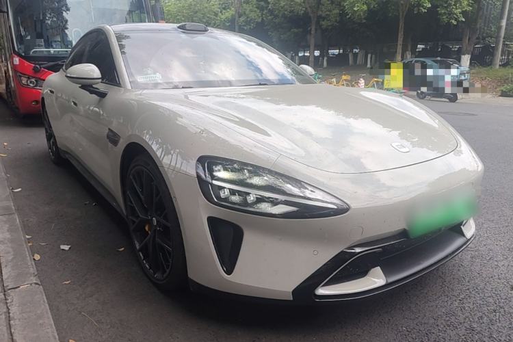 Used Xiaomi Auto SU7 2024 Four-Wheel Drive Ultra-Long Range Advanced Intelligent Driving Max Edition Front Right 45 Deg