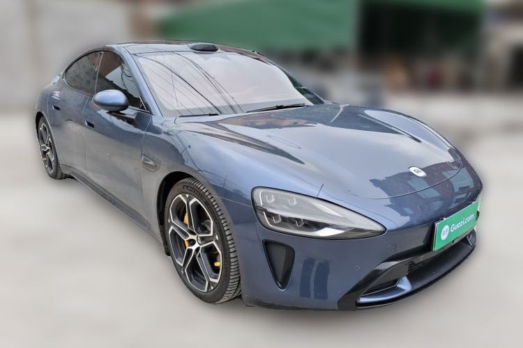 Used Xiaomi Auto SU7 2024 Four-Wheel Drive Ultra-Long Range Advanced Intelligent Driving Max Edition Front Right 45 Deg