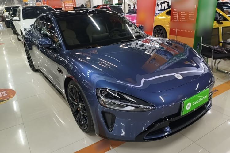 Used Xiaomi Auto SU7 2024 Four-Wheel Drive Ultra-Long Range Advanced Intelligent Driving Max Edition Front Right 45 Deg