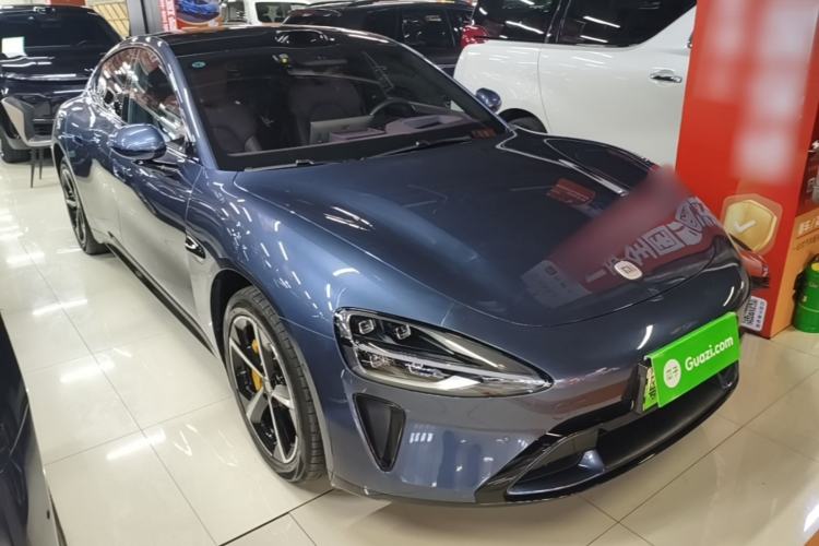 Used Xiaomi Auto SU7 2024 Four-Wheel Drive Ultra-Long Range Advanced Intelligent Driving Max Edition Front Right 45 Deg