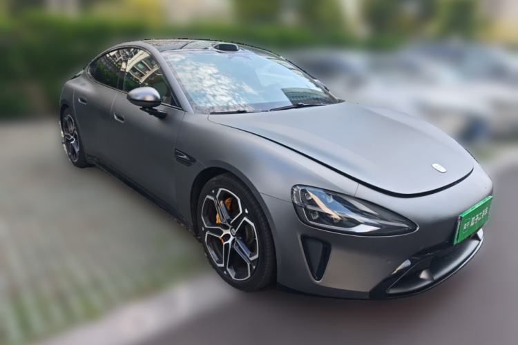 Used Xiaomi Auto SU7 2024 Four-Wheel Drive Ultra-Long Range Advanced Intelligent Driving Max Edition Front Right 45 Deg