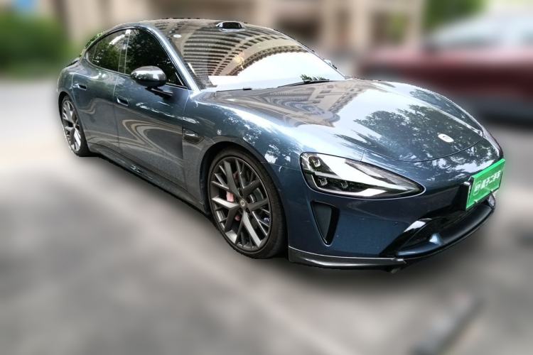 Used Xiaomi Auto SU7 2024 Four-Wheel Drive Ultra-Long Range Advanced Intelligent Driving Max Edition Front Right 45 Deg