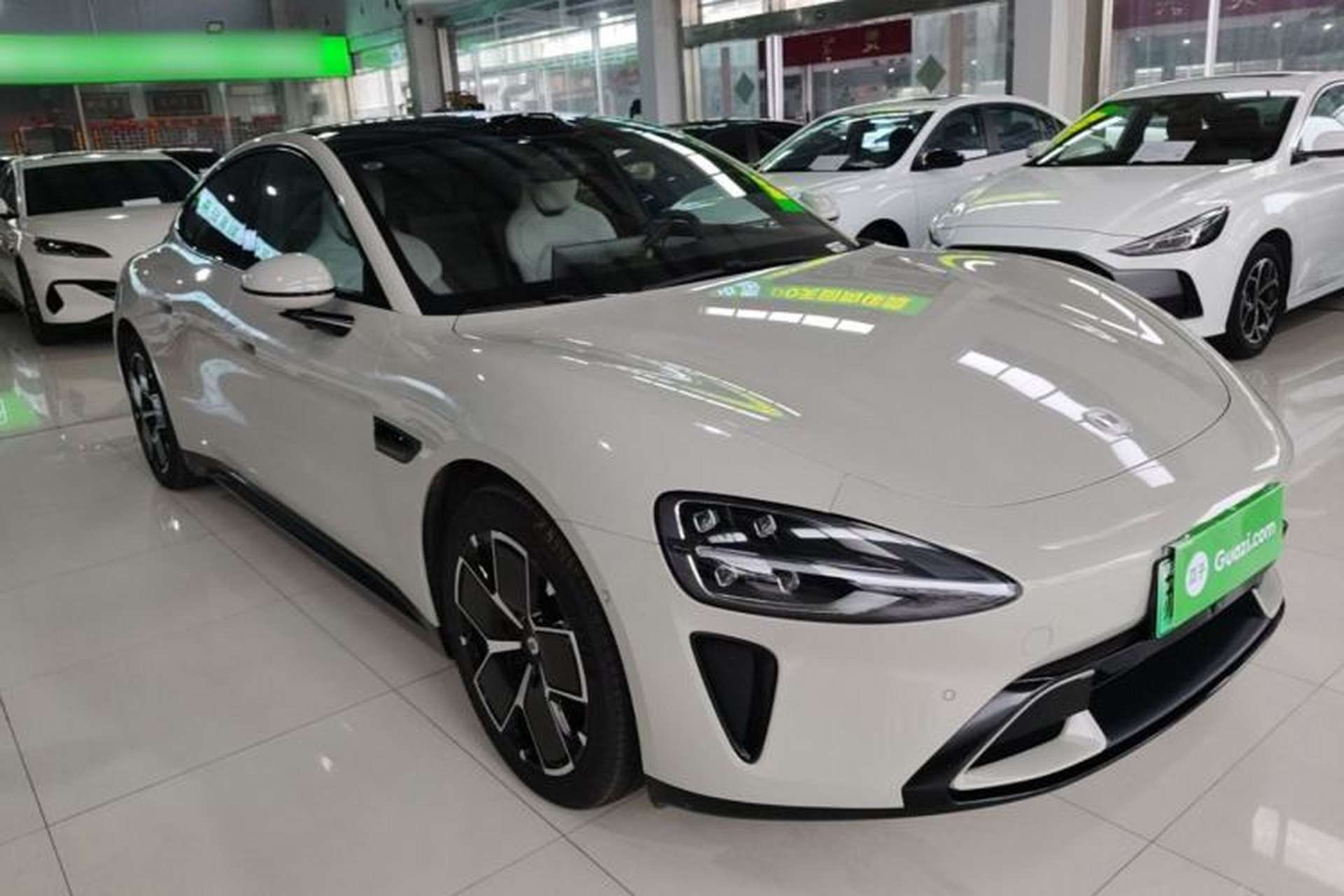 Used Xiaomi Auto SU7 2024 Rear-Drive Ultra-Long Range Advanced Pro-Level Intelligent Driving Version Front Right 45 Deg