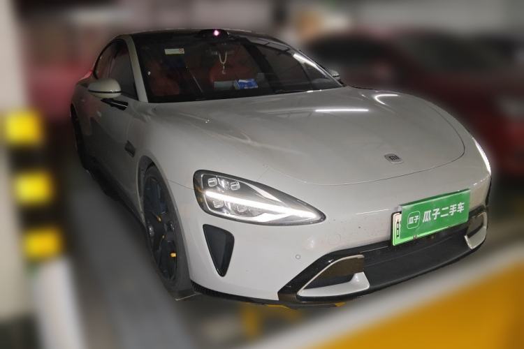 Used Xiaomi Auto SU7 2024 Four-Wheel Drive Ultra-Long Range Advanced Intelligent Driving Max Edition Front Right 45 Deg