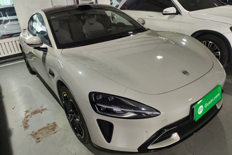 Used Xiaomi Auto SU7 2024 Rear-Drive Ultra-Long Range Advanced Pro-Level Intelligent Driving Version Front Right 45 Deg