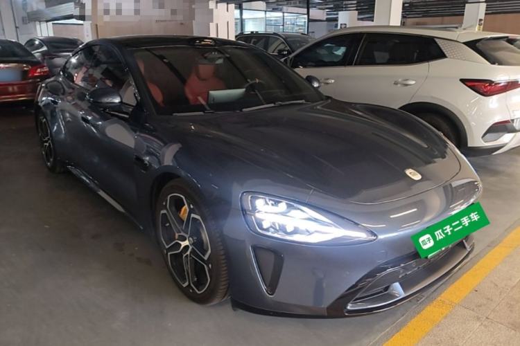 Used Xiaomi Auto SU7 2024 Four-Wheel Drive Ultra-Long Range Advanced Intelligent Driving Max Edition Front Right 45 Deg