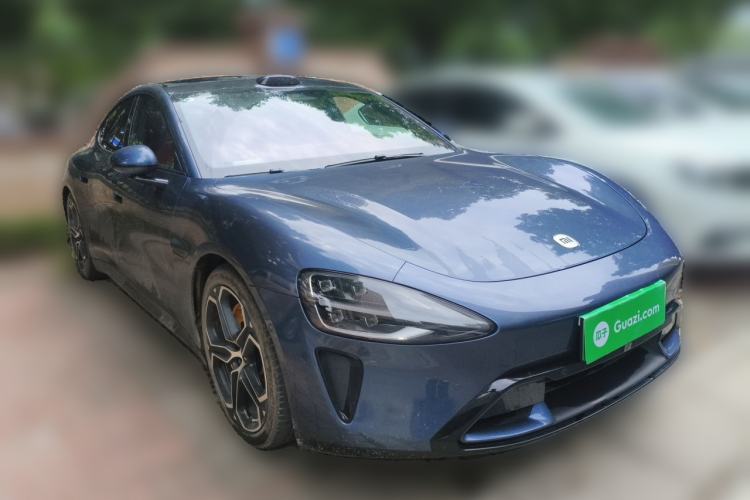 Used Xiaomi Auto SU7 2024 Four-Wheel Drive Ultra-Long Range Advanced Intelligent Driving Max Edition Front Right 45 Deg