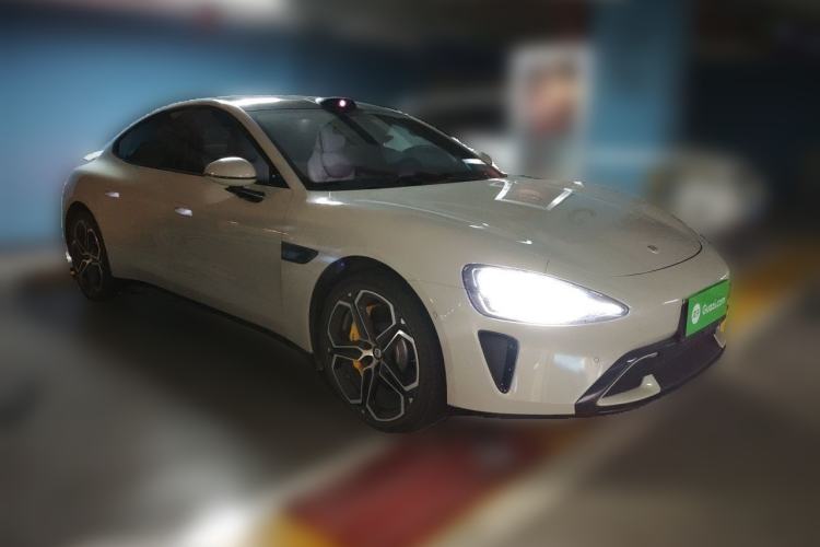 Used Xiaomi Auto SU7 2024 Rear-Drive Ultra-Long Range Advanced Pro-Level Intelligent Driving Version Front Right 45 Deg