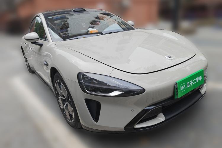 Used Xiaomi Auto SU7 2024 Rear-Drive Ultra-Long Range Advanced Pro-Level Intelligent Driving Version Front Right 45 Deg