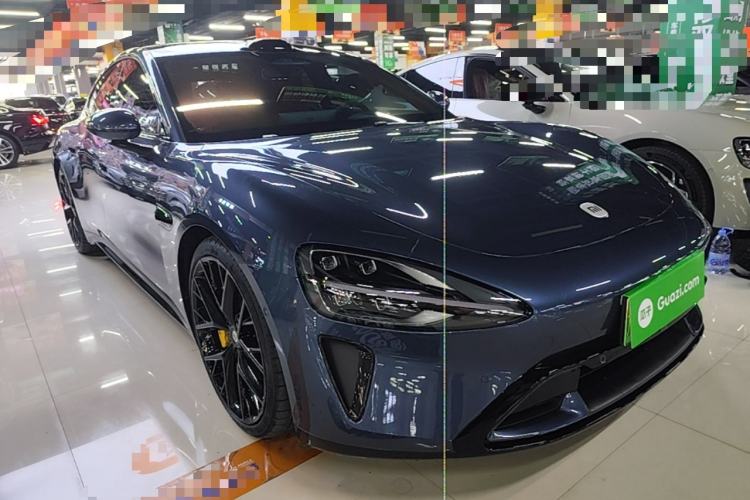 Used Xiaomi Auto SU7 2024 Four-Wheel Drive Ultra-Long Range Advanced Intelligent Driving Max Edition Front Right 45 Deg