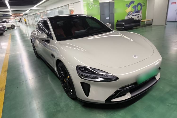 Used Xiaomi Auto SU7 2024 Four-Wheel Drive Ultra-Long Range Advanced Intelligent Driving Max Edition Front Right 45 Deg