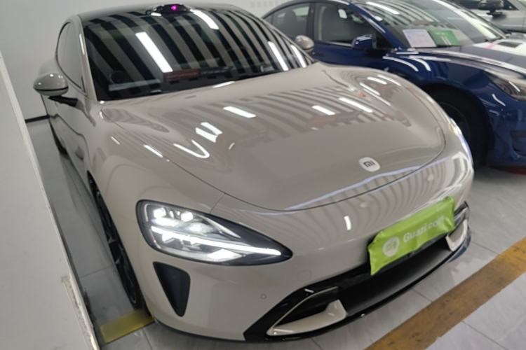 Used Xiaomi Auto SU7 2024 Four-Wheel Drive Ultra-Long Range Advanced Intelligent Driving Max Edition Front Right 45 Deg