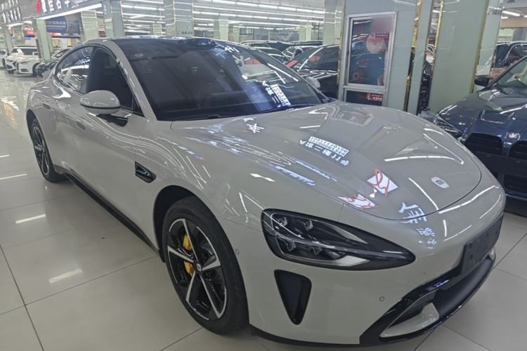 Used Xiaomi Auto SU7 2024 Four-Wheel Drive Ultra-Long Range Advanced Intelligent Driving Max Edition Front Right 45 Deg