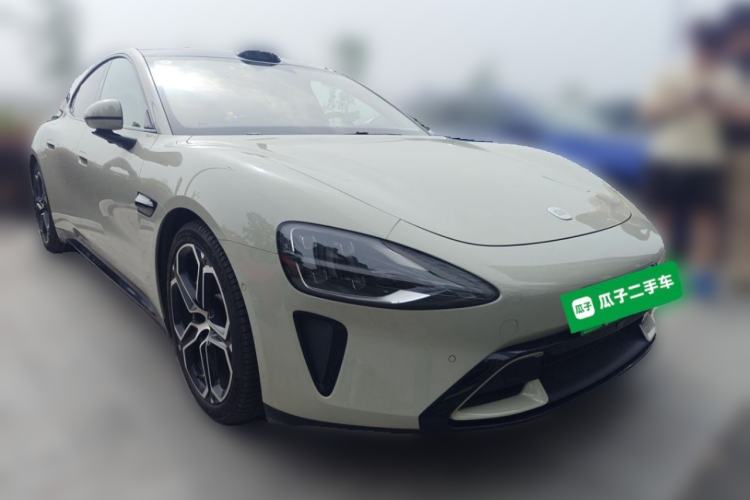 Used Xiaomi Auto SU7 2024 Four-Wheel Drive Ultra-Long Range Advanced Intelligent Driving Max Edition Front Right 45 Deg