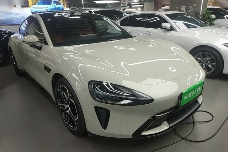 Used Xiaomi Auto SU7 2024 Rear-Drive Ultra-Long Range Advanced Pro-Level Intelligent Driving Version Front Right 45 Deg