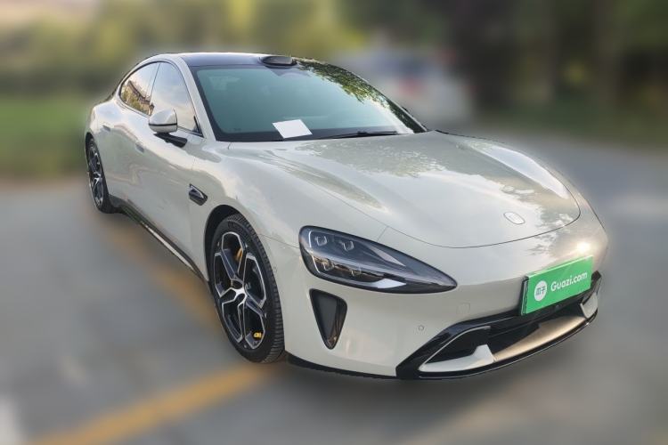 Used Xiaomi Auto SU7 2024 Four-Wheel Drive Ultra-Long Range Advanced Intelligent Driving Max Edition Front Right 45 Deg
