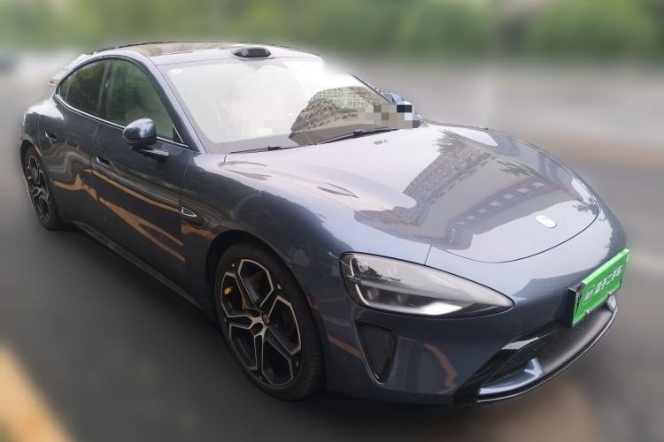 Used Xiaomi Auto SU7 2024 Four-Wheel Drive Ultra-Long Range Advanced Intelligent Driving Max Edition Front Right 45 Deg
