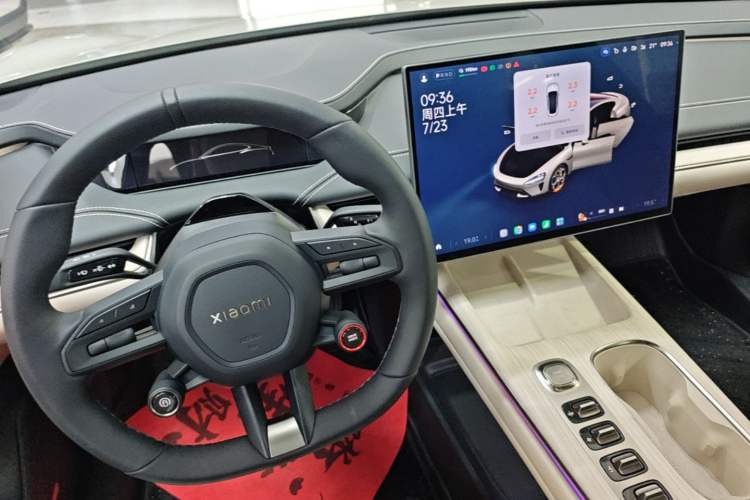 Used Xiaomi Auto SU7 2024 Rear-Drive Ultra-Long Range Advanced Pro-Level Intelligent Driving Version Gear Lever