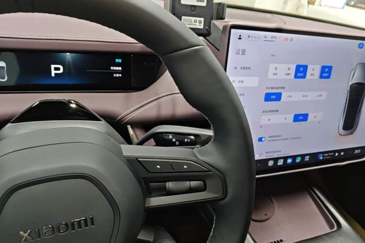 Used Xiaomi Auto SU7 2024 Rear-Drive Long-Range Intelligent Driving Version Gear Lever