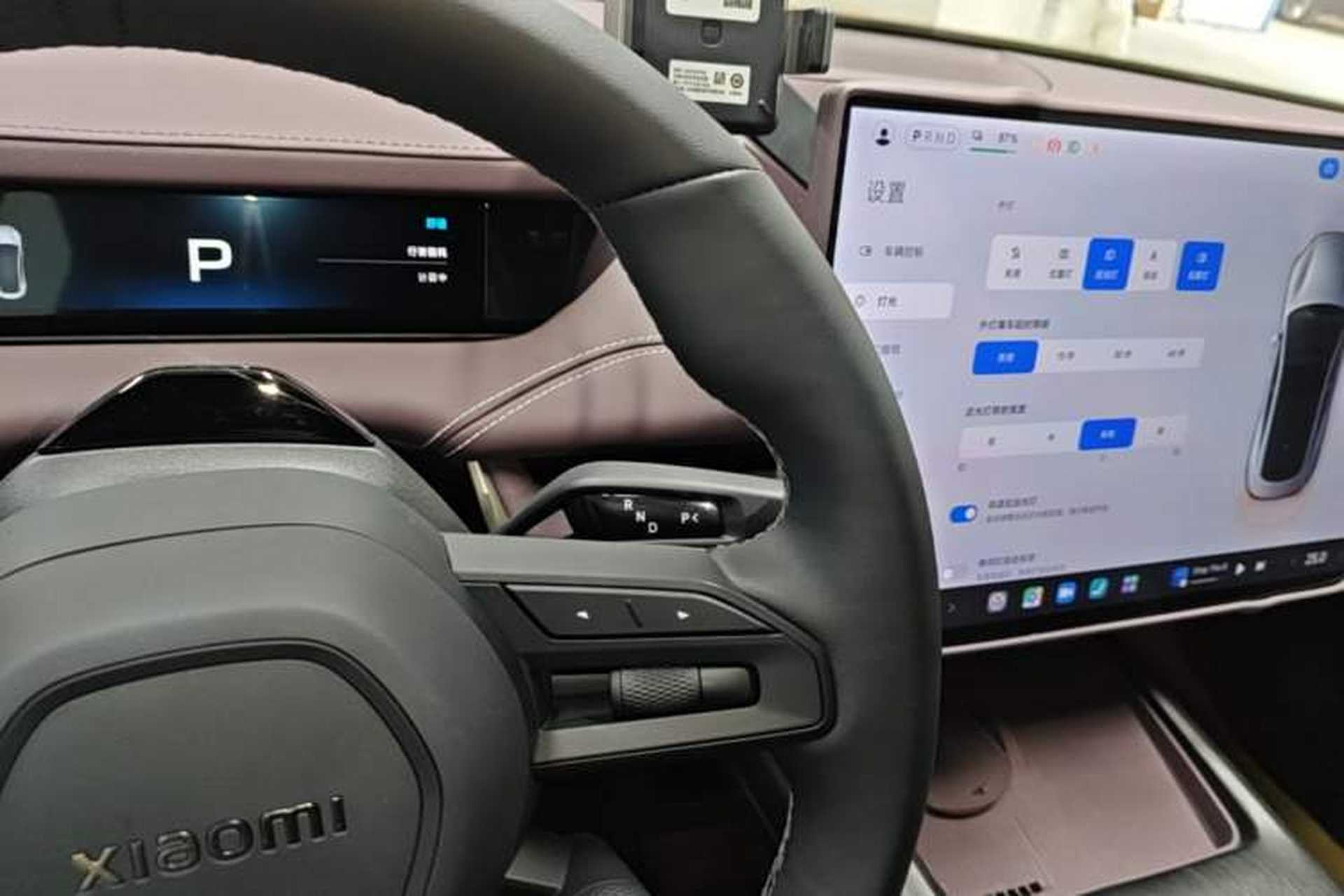Used Xiaomi Auto SU7 2024 Rear-Drive Long-Range Intelligent Driving Version Gear Lever
