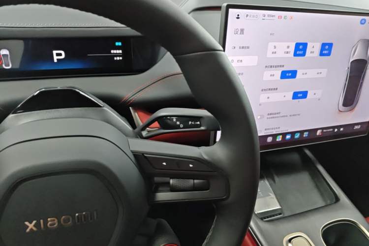 Used Xiaomi Auto SU7 2024 Rear-Drive Long-Range Intelligent Driving Version Gear Lever