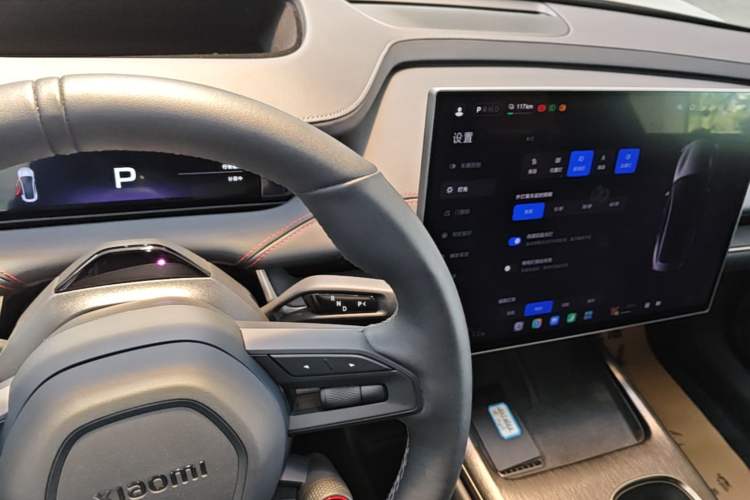 Used Xiaomi Auto SU7 2024 Four-Wheel Drive Ultra-Long Range Advanced Intelligent Driving Max Edition Gear Lever