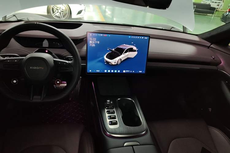 Used Xiaomi Auto SU7 2024 Four-Wheel Drive Ultra-Long Range Advanced Intelligent Driving Max Edition Gear Lever