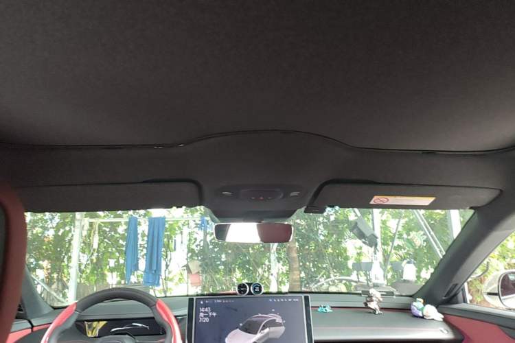 Used Xiaomi Auto SU7 2024 Rear-Drive Ultra-Long Range Advanced Pro-Level Intelligent Driving Version Headliner