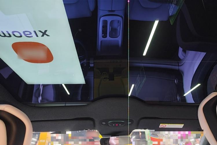 Used Xiaomi Auto SU7 2024 Rear-Drive Long-Range Intelligent Driving Version Headliner