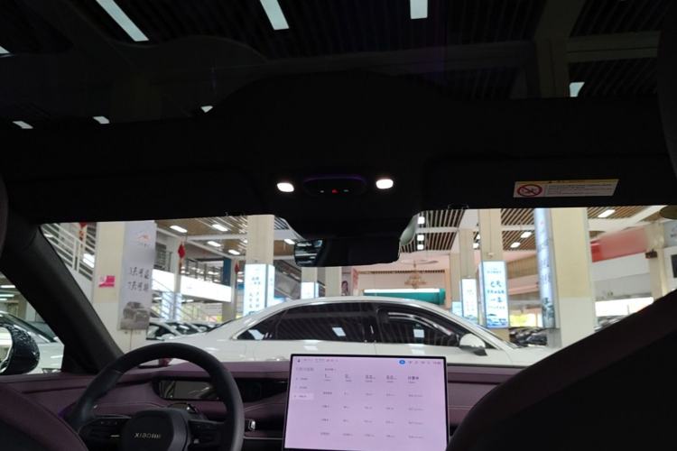 Used Xiaomi Auto SU7 2024 Rear-Drive Ultra-Long Range Advanced Pro-Level Intelligent Driving Version Headliner