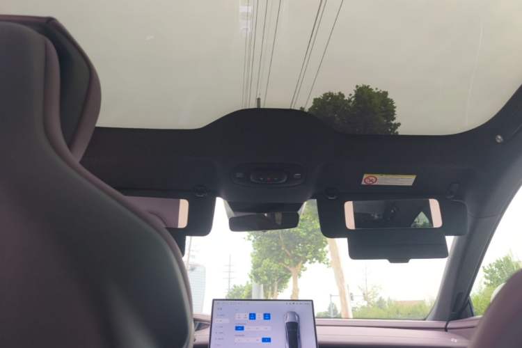Used Xiaomi Auto SU7 2024 Rear-Drive Long-Range Intelligent Driving Version Headliner