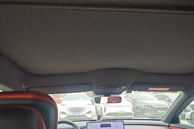 Used Xiaomi Auto SU7 2024 Rear-Drive Ultra-Long Range Advanced Pro-Level Intelligent Driving Version Headliner