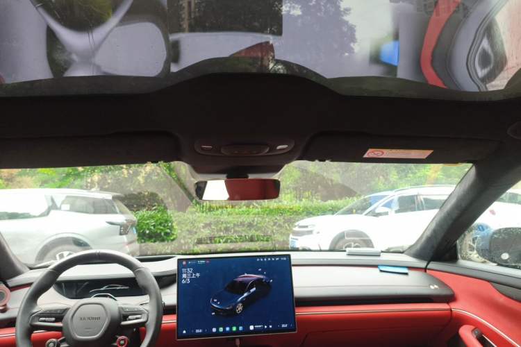 Used Xiaomi Auto SU7 2024 Four-Wheel Drive Ultra-Long Range Advanced Intelligent Driving Max Edition Headliner