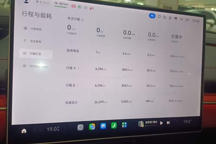Used Xiaomi Auto SU7 2024 Rear-Drive Long-Range Intelligent Driving Version Instrument Cluster