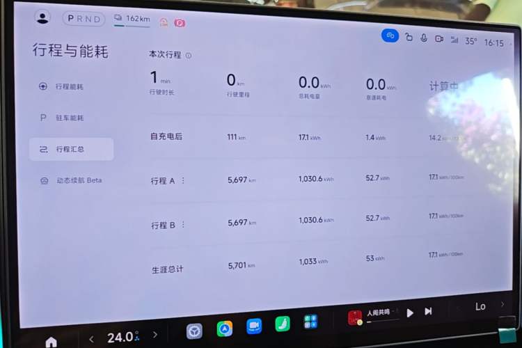 Used Xiaomi Auto SU7 2024 Four-Wheel Drive Ultra-Long Range Advanced Intelligent Driving Max Edition Instrument Cluster