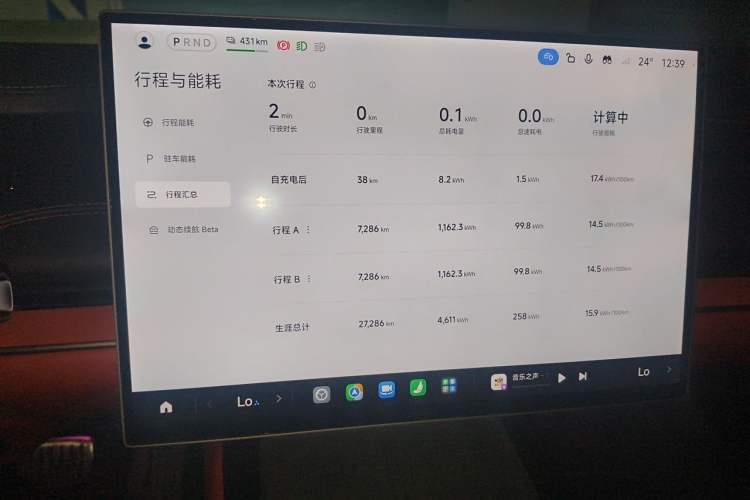 Used Xiaomi Auto SU7 2024 Four-Wheel Drive Ultra-Long Range Advanced Intelligent Driving Max Edition Instrument Cluster