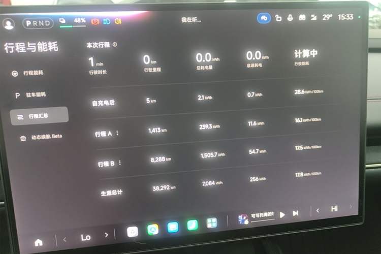 Used Xiaomi Auto SU7 2024 Four-Wheel Drive Ultra-Long Range Advanced Intelligent Driving Max Edition Instrument Cluster