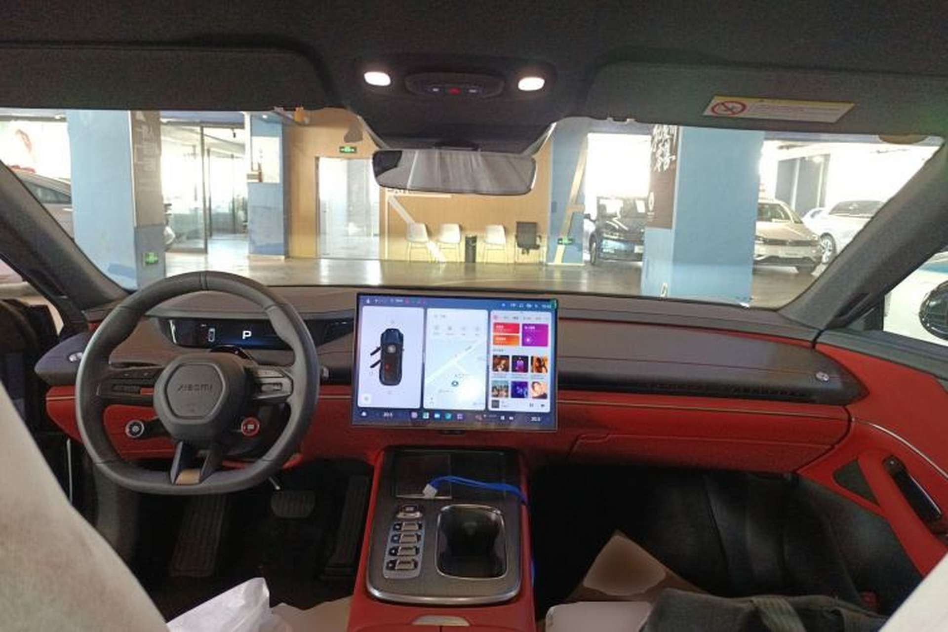 Used Xiaomi Auto SU7 2024 Rear-Drive Ultra-Long Range Advanced Pro-Level Intelligent Driving Version Interior 2