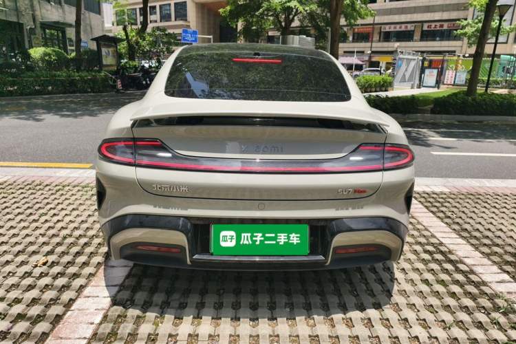 Used Xiaomi Auto SU7 2024 Four-Wheel Drive Ultra-Long Range Advanced Intelligent Driving Max Edition Rear