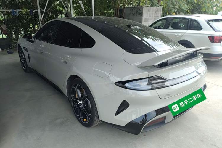 Used Xiaomi Auto SU7 2024 Rear-Drive Ultra-Long Range Advanced Pro-Level Intelligent Driving Version Rear Left 45 Deg