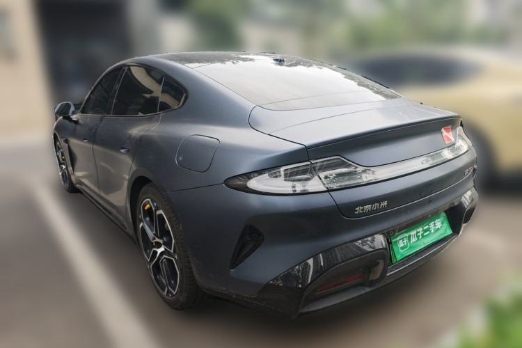Used Xiaomi Auto SU7 2024 Four-Wheel Drive Ultra-Long Range Advanced Intelligent Driving Max Edition Rear Left 45 Deg