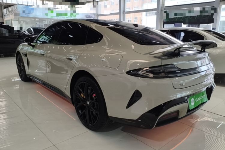 Used Xiaomi Auto SU7 2024 Four-Wheel Drive Ultra-Long Range Advanced Intelligent Driving Max Edition Rear Left 45 Deg
