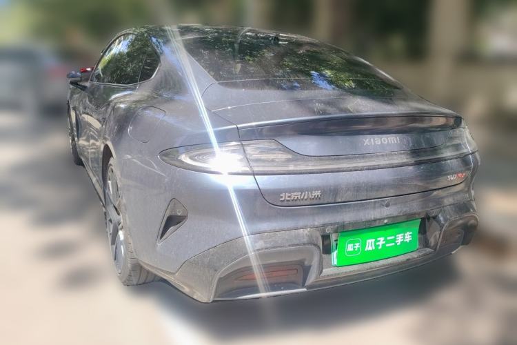 Used Xiaomi Auto SU7 2024 Four-Wheel Drive Ultra-Long Range Advanced Intelligent Driving Max Edition Rear Left 45 Deg