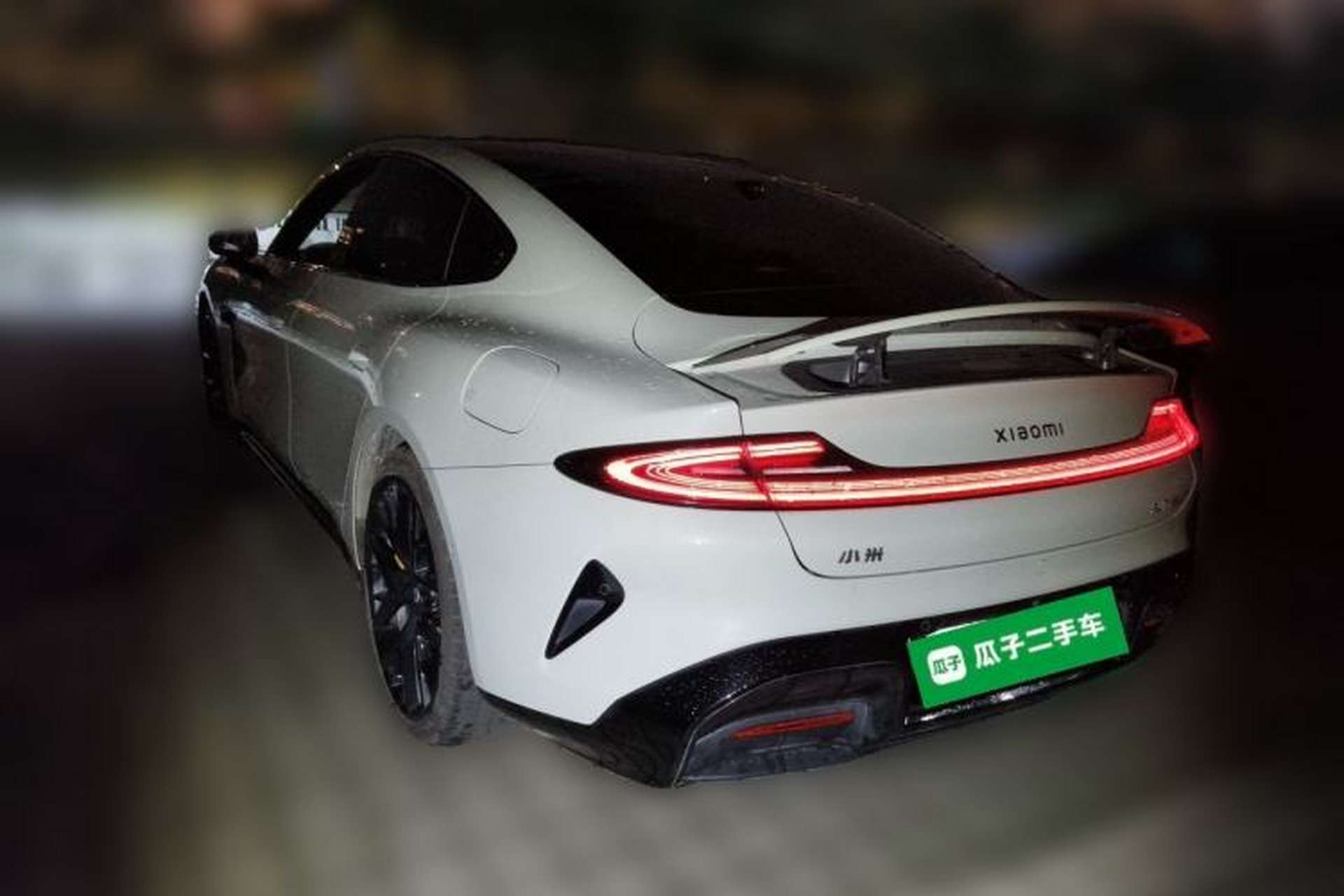Used Xiaomi Auto SU7 2024 Four-Wheel Drive Ultra-Long Range Advanced Intelligent Driving Max Edition Rear Left 45 Deg