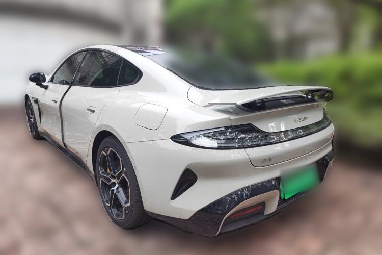 Used Xiaomi Auto SU7 2024 Four-Wheel Drive Ultra-Long Range Advanced Intelligent Driving Max Edition Rear Left 45 Deg