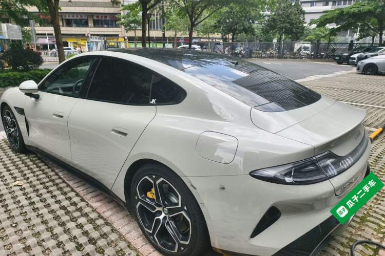 Used Xiaomi Auto SU7 2024 Four-Wheel Drive Ultra-Long Range Advanced Intelligent Driving Max Edition Rear Left 45 Deg