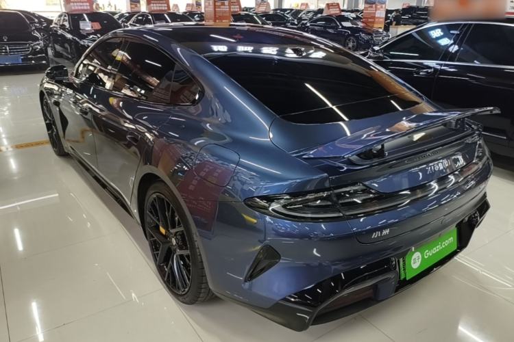 Used Xiaomi Auto SU7 2024 Four-Wheel Drive Ultra-Long Range Advanced Intelligent Driving Max Edition Rear Left 45 Deg